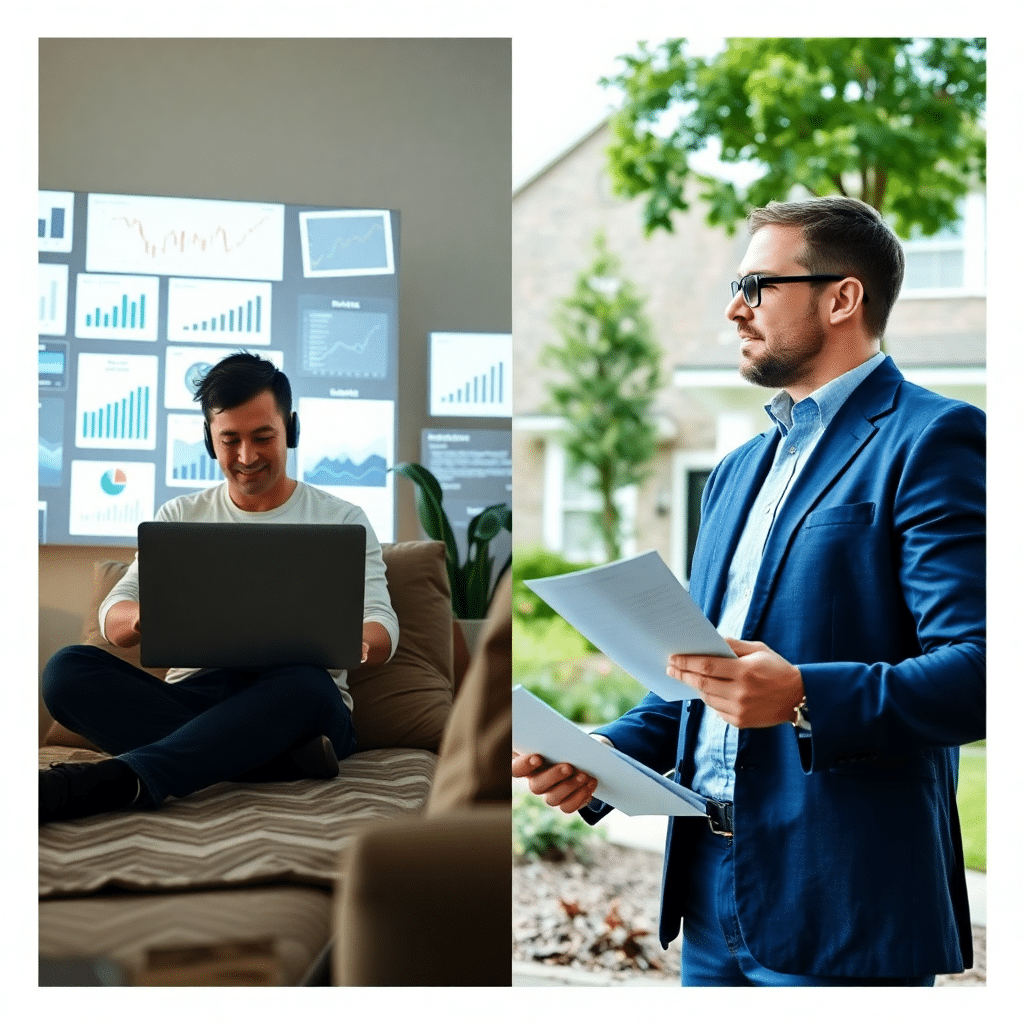News-Beitrag: Immobilienbewertung online versus lokal