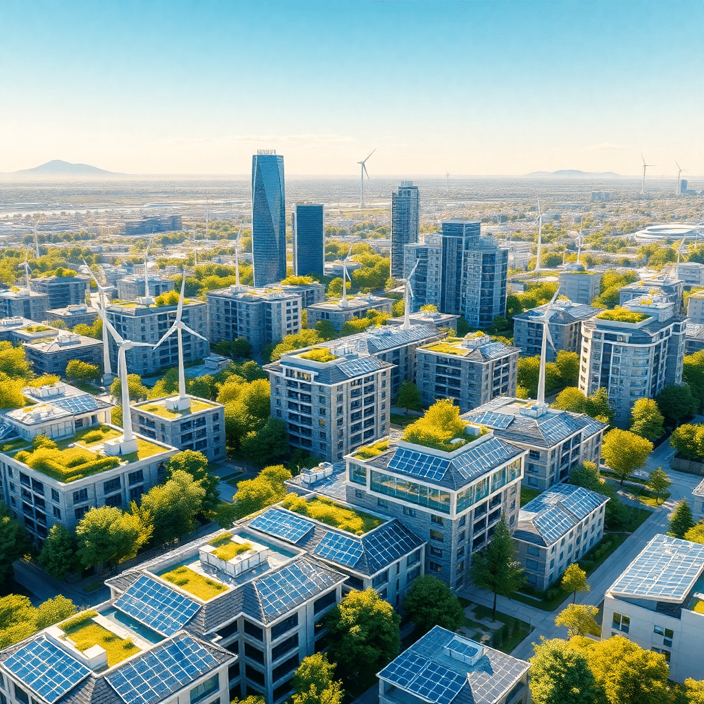 Nachhaltige Energierevolution Immobilienbranche