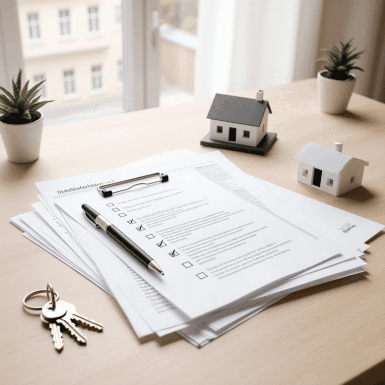 Immobilienverkauf Unterlagen Checkliste